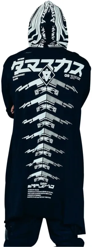 Niepce Inc Graphic Cyberpunk Zip Up Men's Fashion Hoodies Sweatshirts