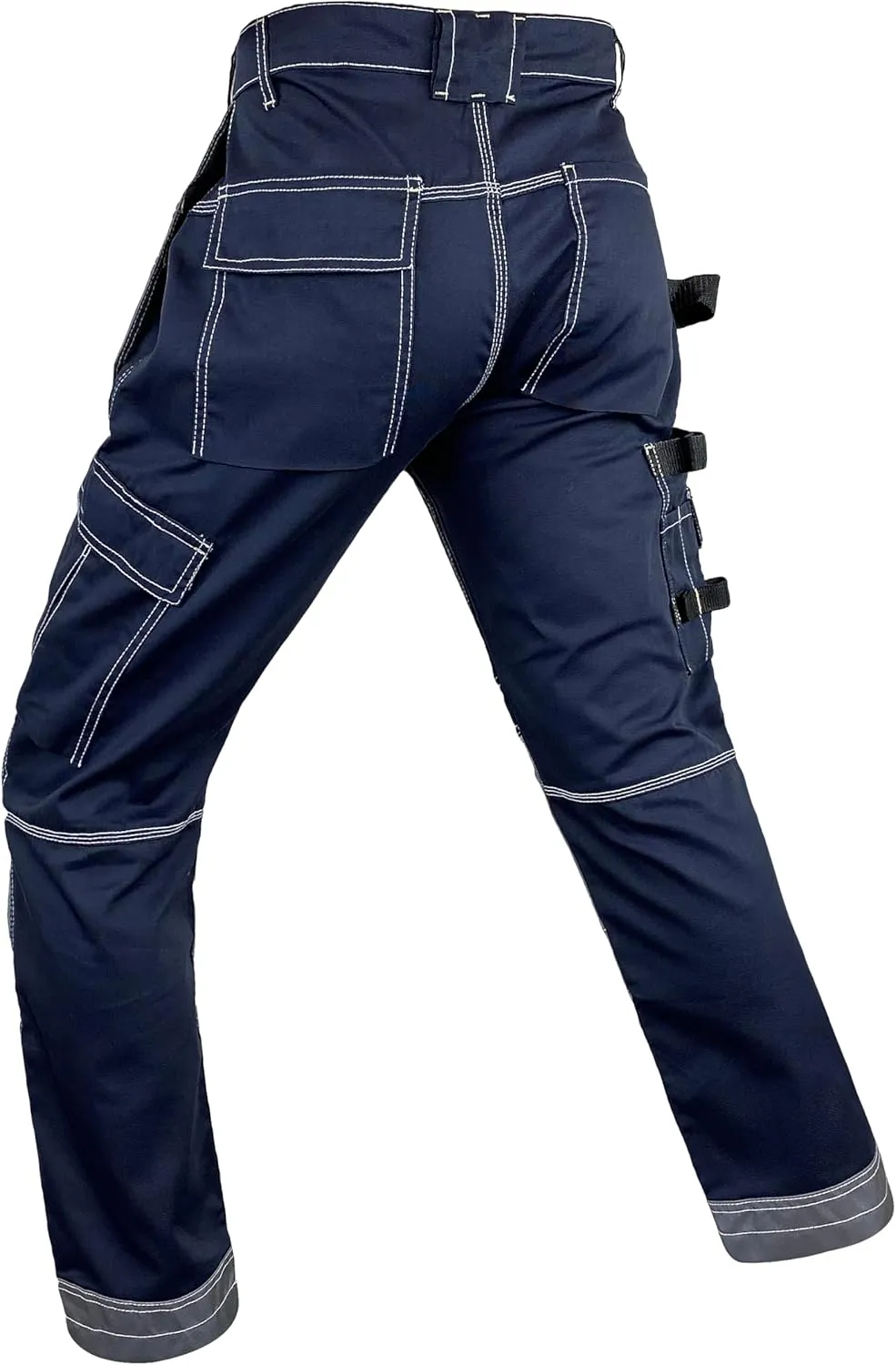 Notus Men’s Construction Tactical Carpenter Multi-Pockets Cordura Knee and Holster Pockets Reinforced Work Pants