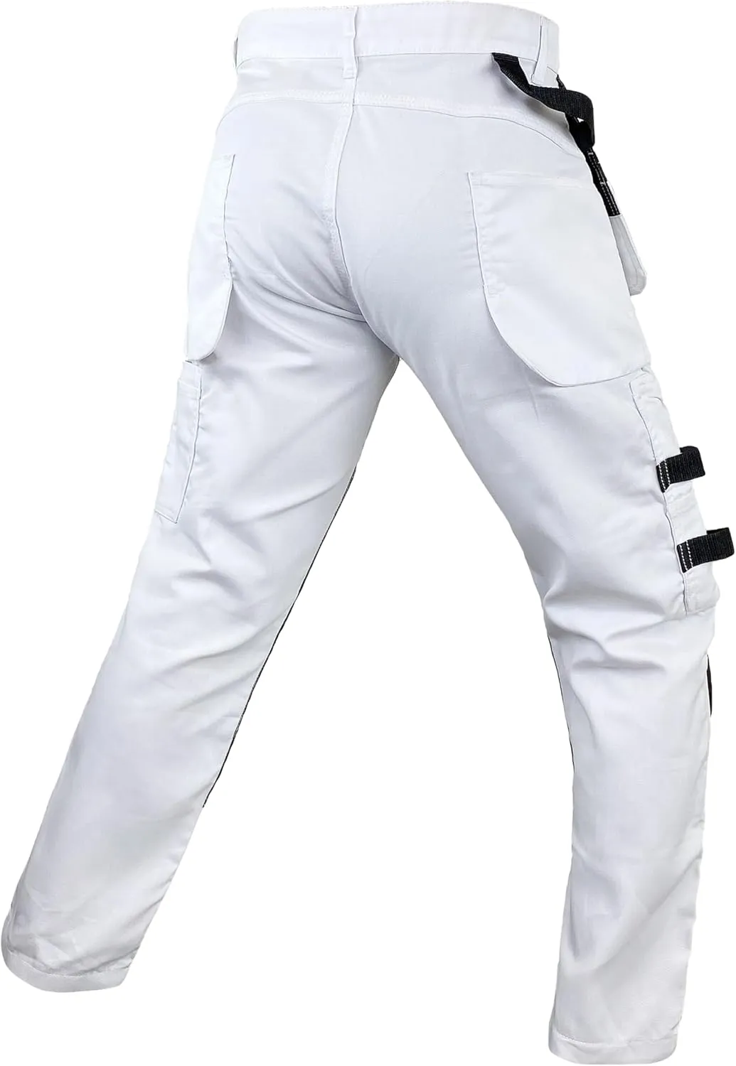 Notus Men’s Work Casual Tactical Cordura Knee Carpenter Construction Utility Cargo Work Trousers Pants