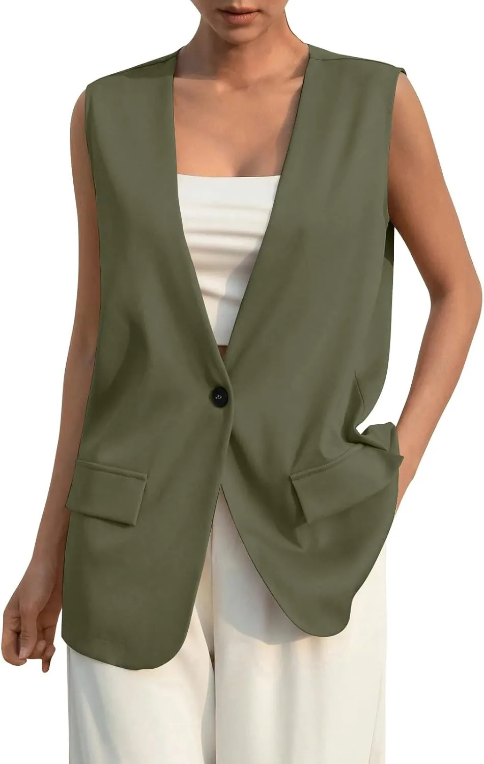 Oversized Blazers for Women Business Ladies Blazers Long Sleeve Causal Fall Blazers Baggy With Pockets Cardigan