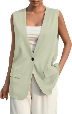 Oversized Blazers for Women Business Ladies Blazers Long Sleeve Causal Fall Blazers Baggy With Pockets Cardigan