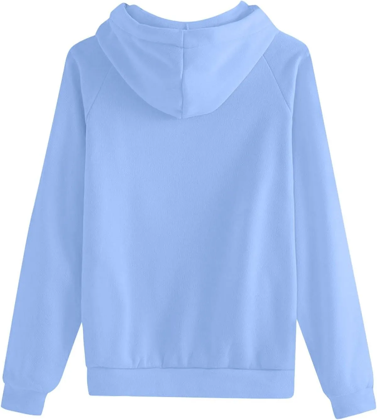 Oversized Hoodies for Women Fleece Plain Hooded Sweatshirts with Pocket Casual Drawstring Pullover Sweaters Y2k Tops