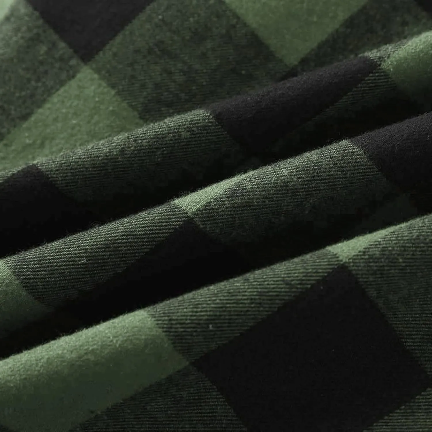 Plaid Hoodies Jackets for Men Relaxed Fit Zip Up Long Sleeve Fleece Lined Casual Plaid Jacket Color Block Stitching Warm