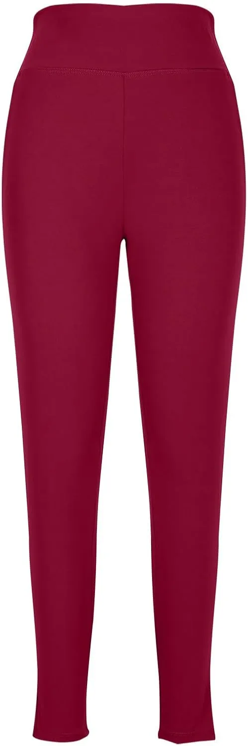 Plus Size High Waist Leggings with Pockets Stretchy Tummy Control High Waist Womens Workout Yoga Pants Gym Workout