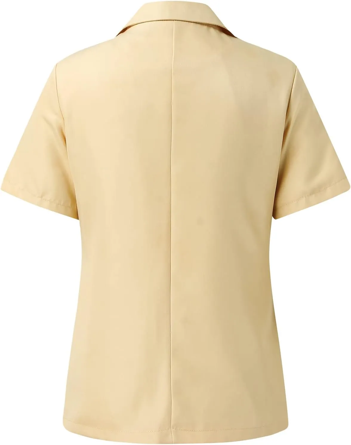 Short Blazers for Women Blazers Dressy Casual Short Puff Sleeve Open Front Office Blazers Bussiness Jackets Work Suit