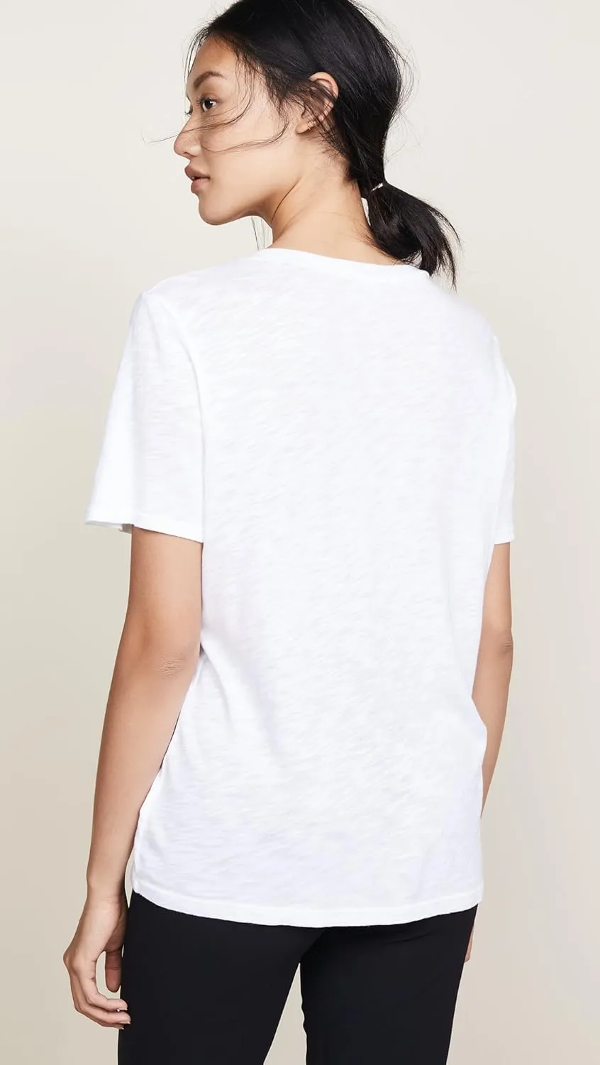 Splendid Women's Cotton Modal Slub V Tee