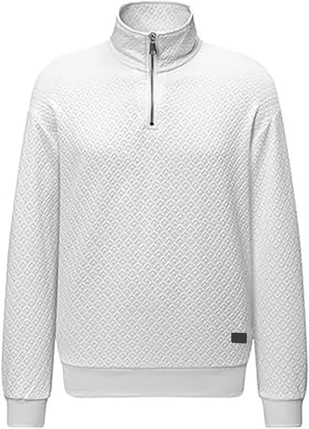 Sweatshirts for Men 2024 Fashion Long Sleeve Quarter Zip Causal Pullover Shirts Loose Comfy Lightweight Athletic Top