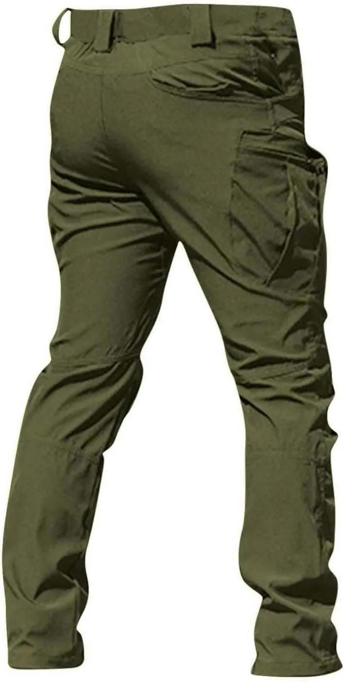 Tactical Pants for Men Carpenter Stretch Cargo Pants with Multi Pockets Flexcamo Water Resistant Camo Outfits