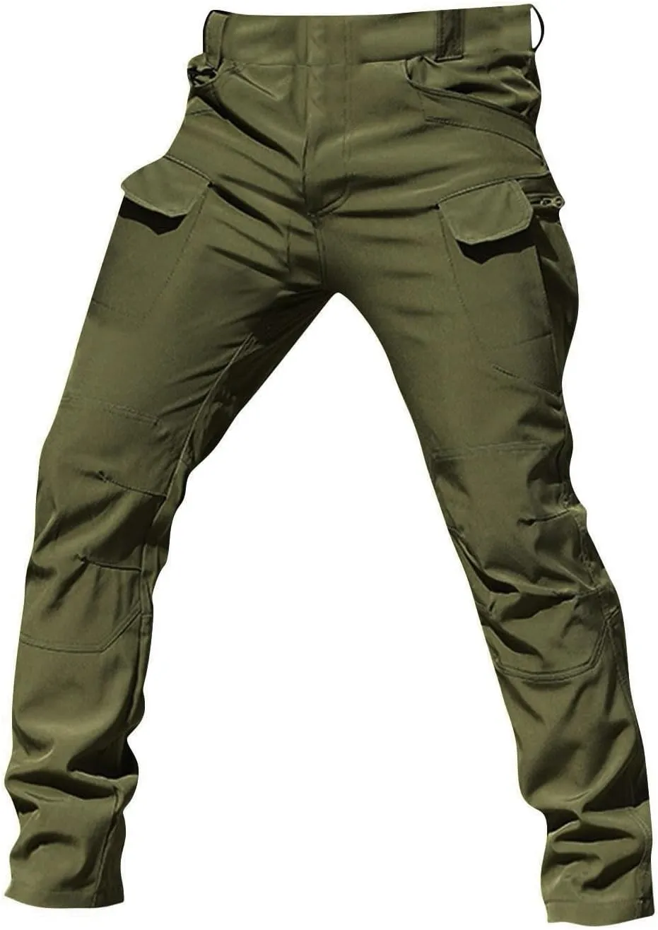 Tactical Pants for Men Carpenter Stretch Cargo Pants with Multi Pockets Flexcamo Water Resistant Camo Outfits