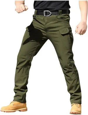 Tactical Pants for Men Carpenter Stretch Cargo Pants with Multi Pockets Flexcamo Water Resistant Camo Outfits