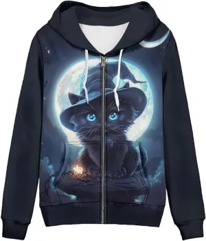 Upetstory Womens Zip Up Hoodie Jacket Fashion Sweatshirts