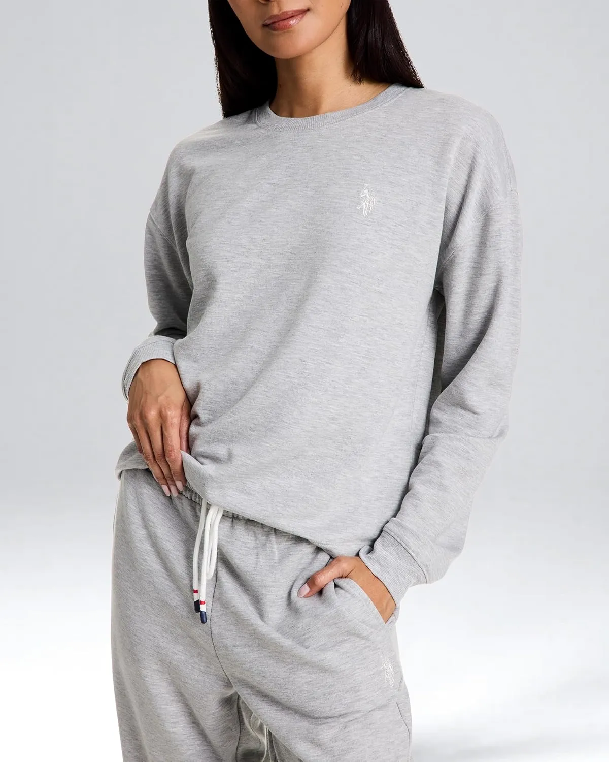U.S. Polo Assn. Lounge Set Women, Athleisure and Lounge Pajama Sets for Women 2 Piece
