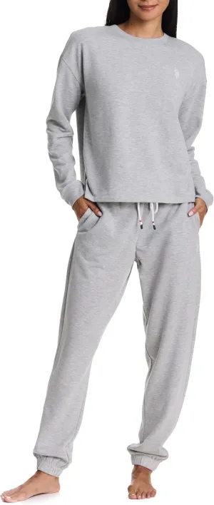 U.S. Polo Assn. Lounge Set Women, Athleisure and Lounge Pajama Sets for Women 2 Piece