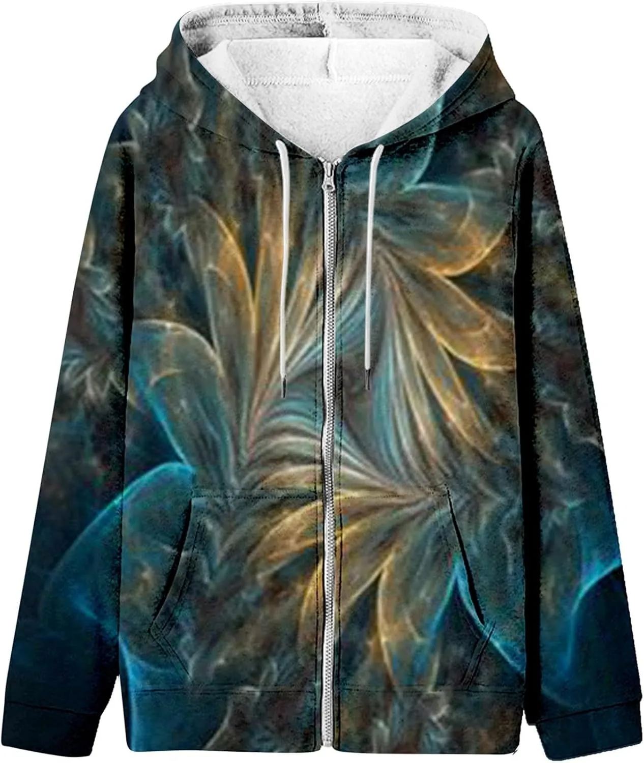 Women Hoodies Fleece Sweatshirt Cropped Hoodies Gift Tops Hooded Sweatshirts Casual Long Sleeve