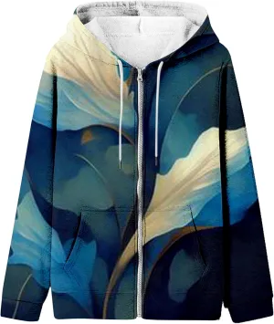 Women Hoodies Fleece Sweatshirt Cropped Hoodies Gift Tops Hooded Sweatshirts Casual Long Sleeve