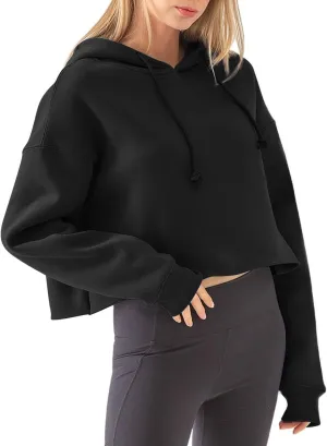 Women Hoodies Fleece Sweatshirt Cropped Hoodies Hoodie Man Woman Sweaters Fall Outfits Casual Long Sleeve
