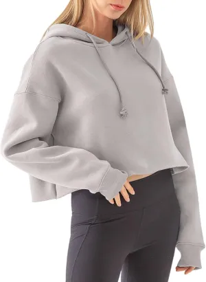 Women Hoodies Fleece Sweatshirt Cropped Hoodies Hoodie Man Woman Sweaters Fall Outfits Casual Long Sleeve