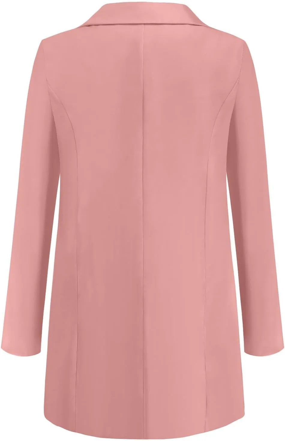 Womens Blazers for Work Casual Open Front Long Sleeve Jackets Solid Color Work Office Blazer Business Outfits