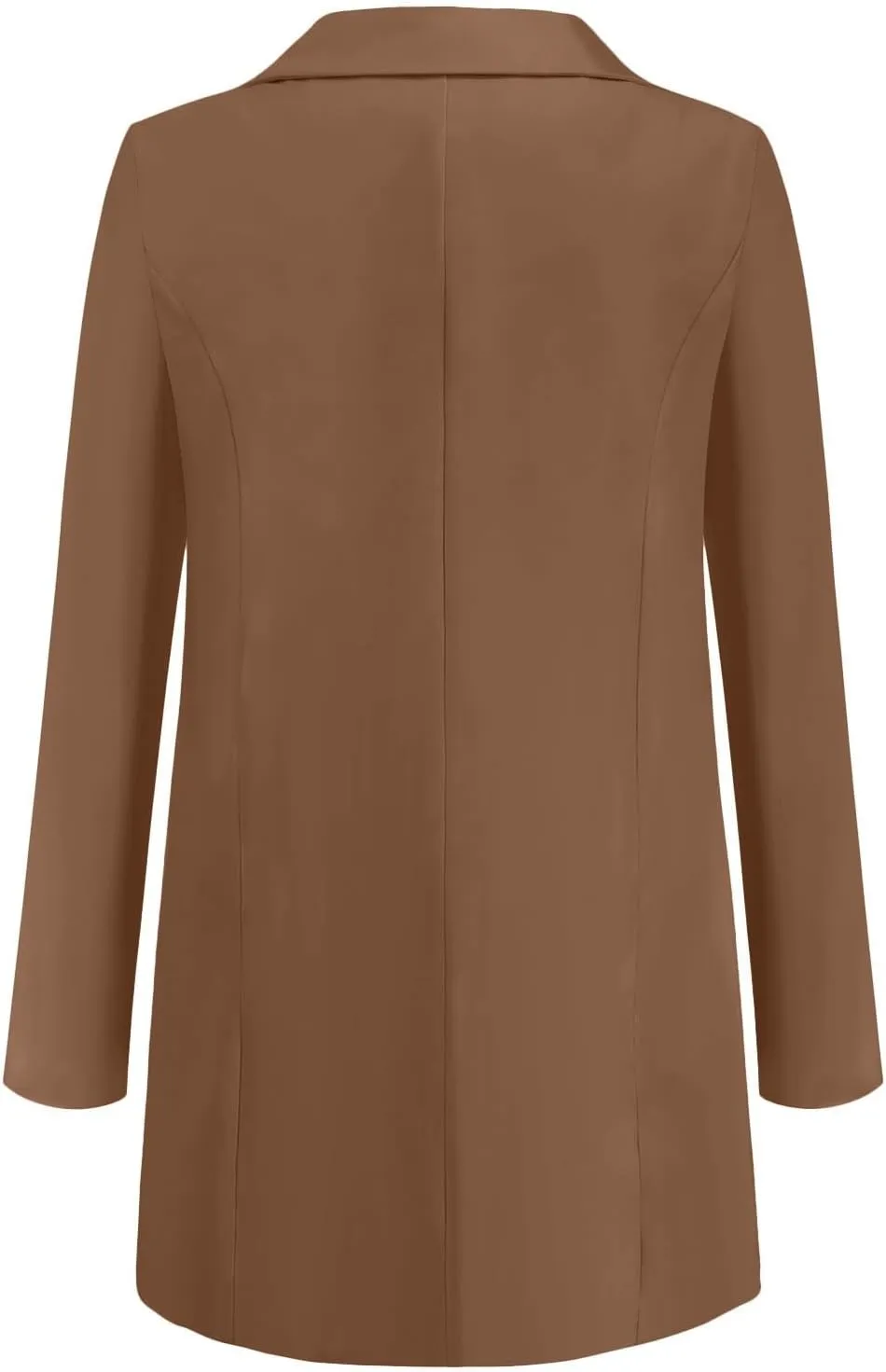Womens Blazers Trendy Long Sleeve Lapel Suit Jackets Oversized Button Work Jackets Fashion Outerwear with Pocket