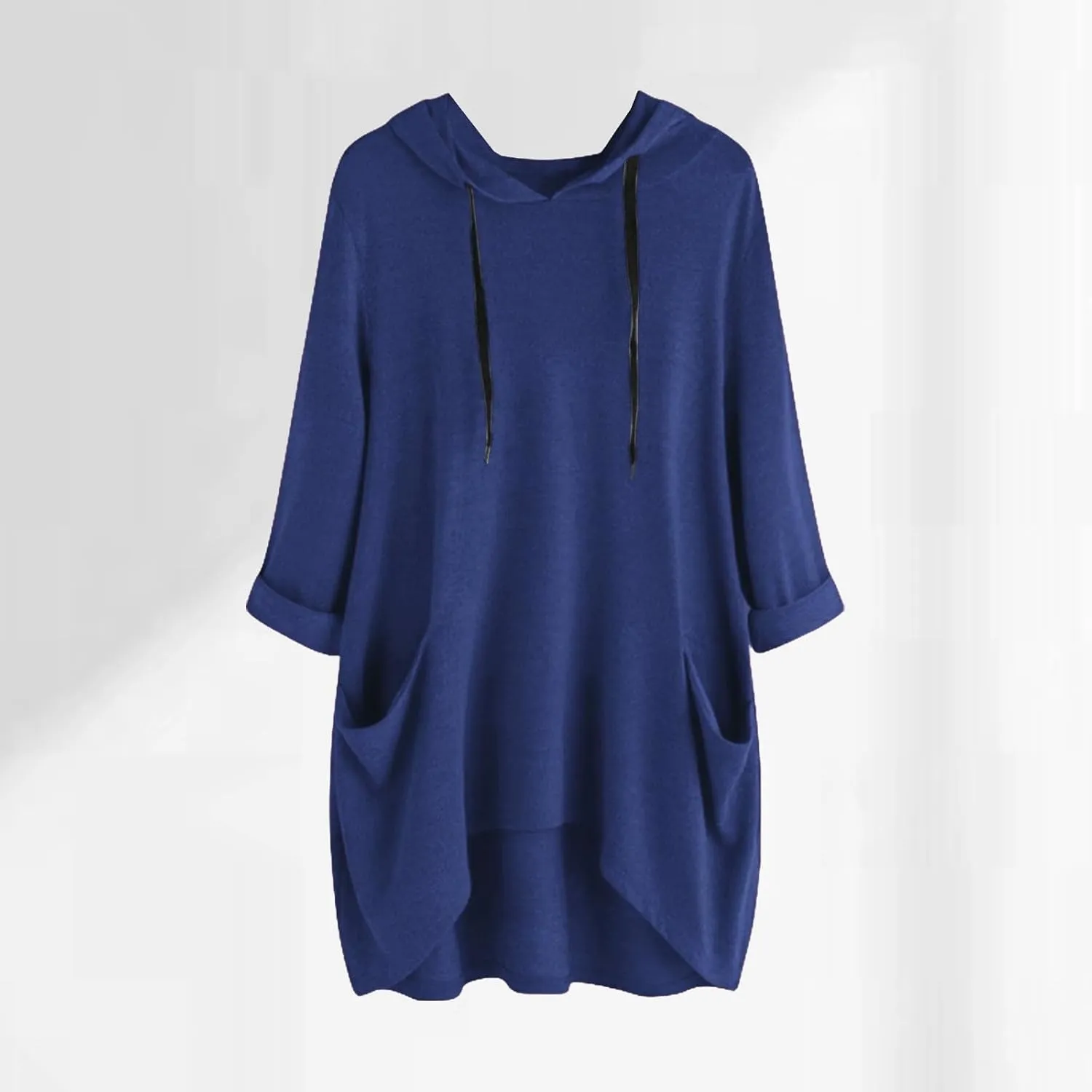 Women's Casual Oversized Fleece Hoodie Sweatshirts Long Sleeve Loose Pullover Tunic Fall Outfits Hoodies Dress