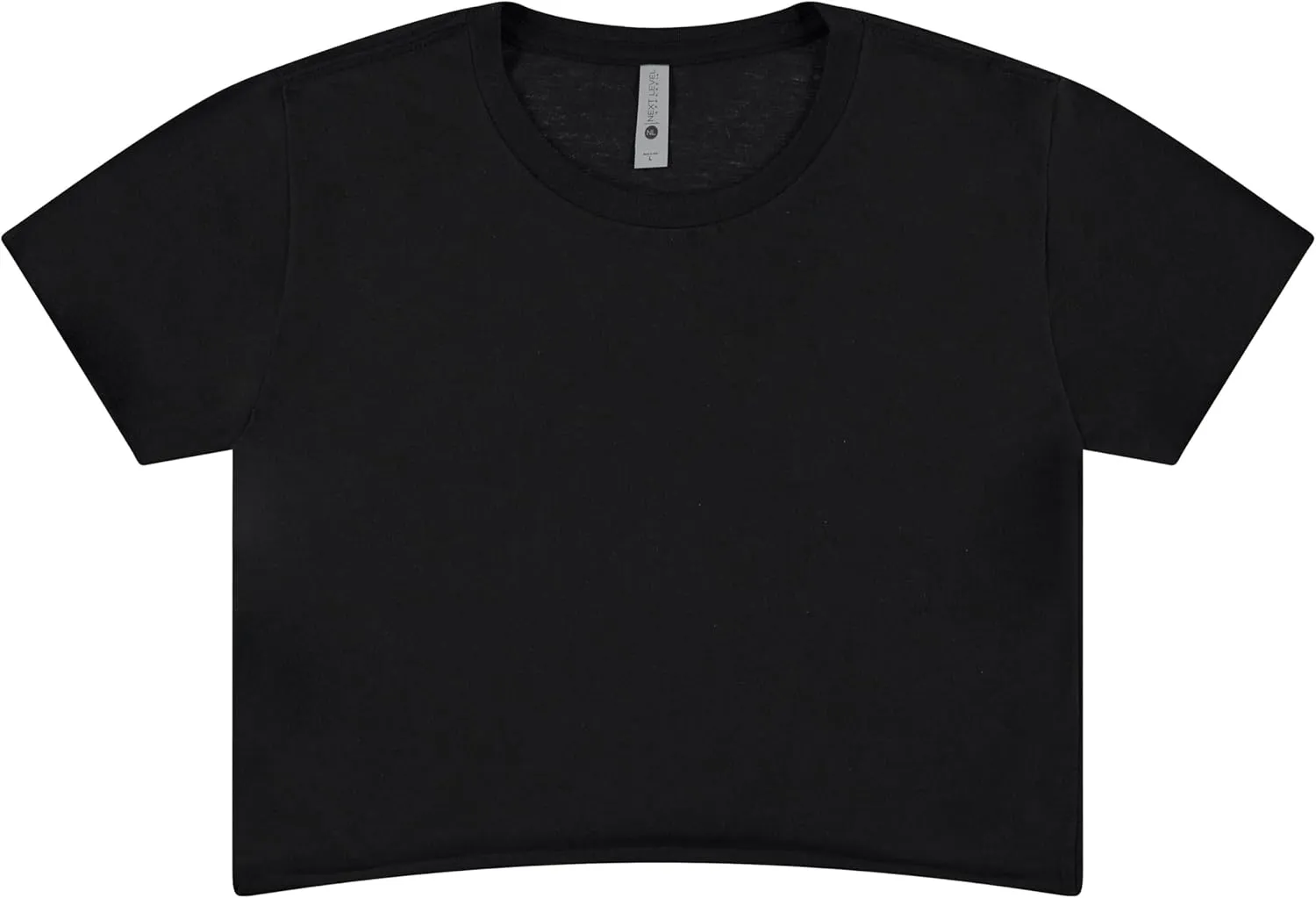 Women’s Cotton Crop Tops T-Shirt Pack, Short Sleeve Casual Loose Fit Round Neck Tee for Workout, Yoga, or Everyday Wear