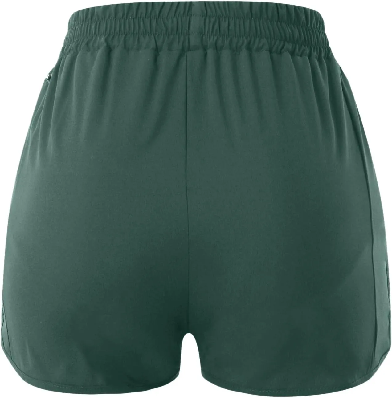 Womens Elastic High Waisted Workout Shorts Quick Dry Tummy Control Athletic Shorts Casual Summer Loose Fit Yoga Short