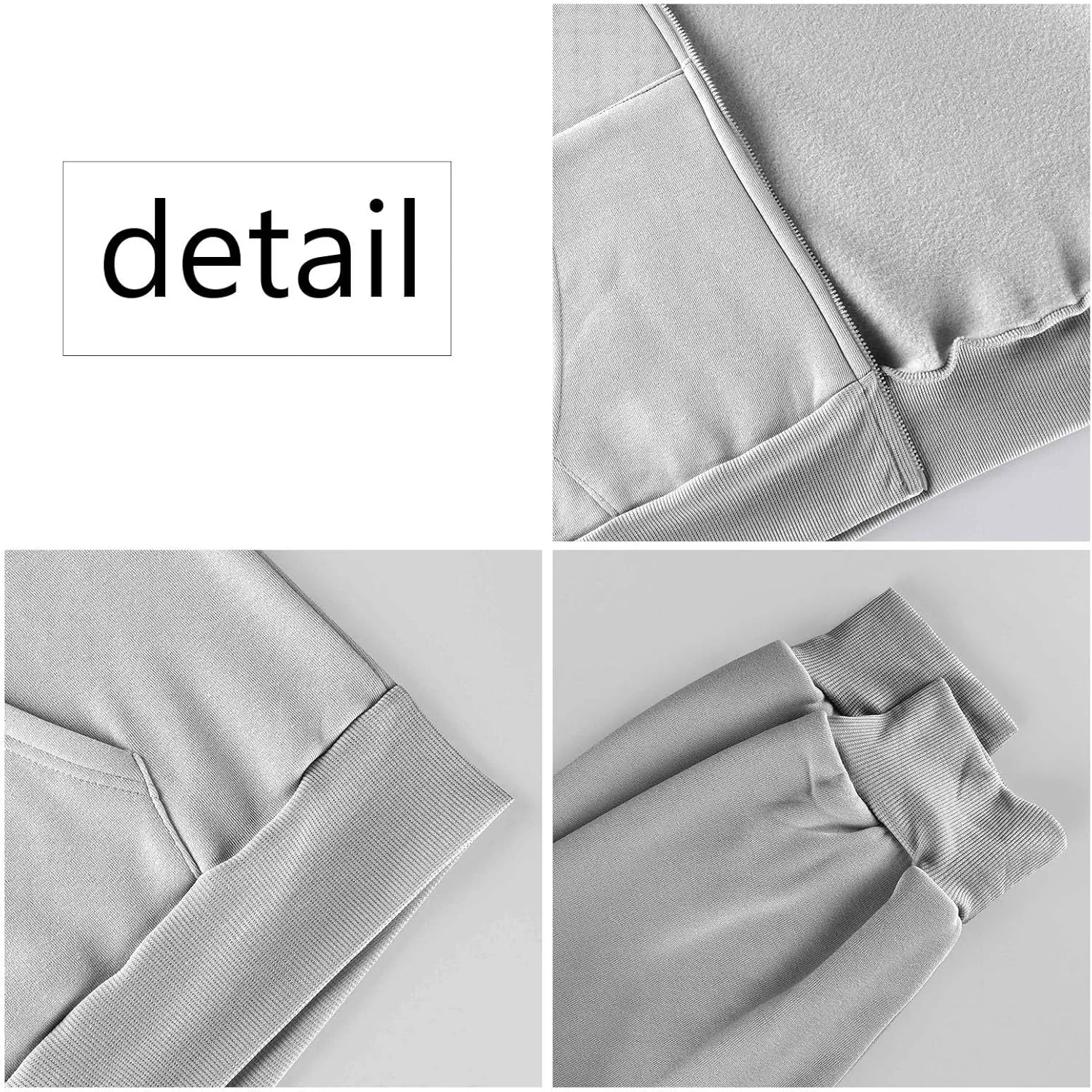 Womens Fleece Zip Up Jacket Oversized Long Sleeve Zip Up Pullover Casual Comfy Drawstring Hoodies with Pockets