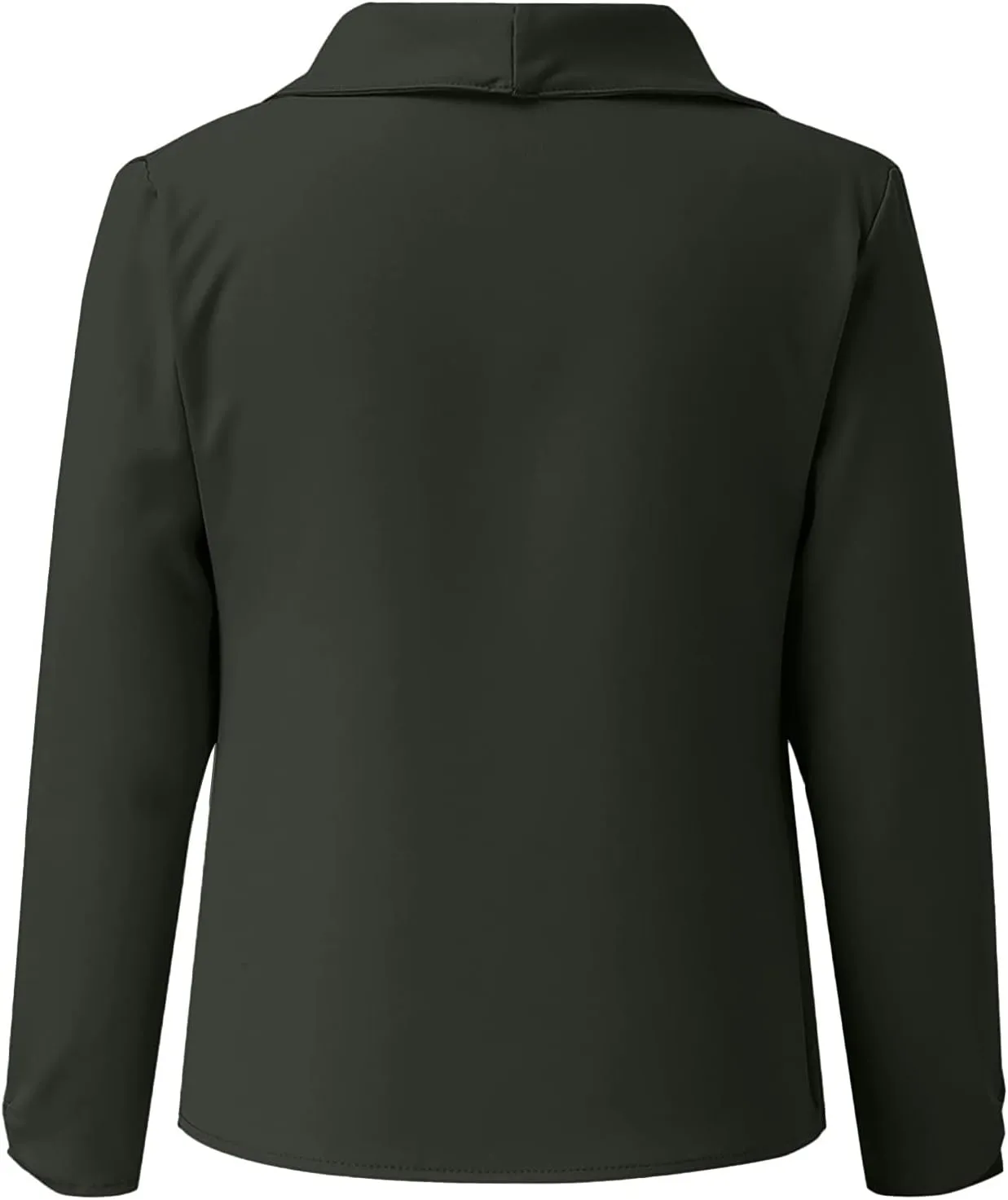 Women's Oversized Blazer Color Solid Open Front Cardigan Long Sleeve Casual Jacket Coat Casual Blazer