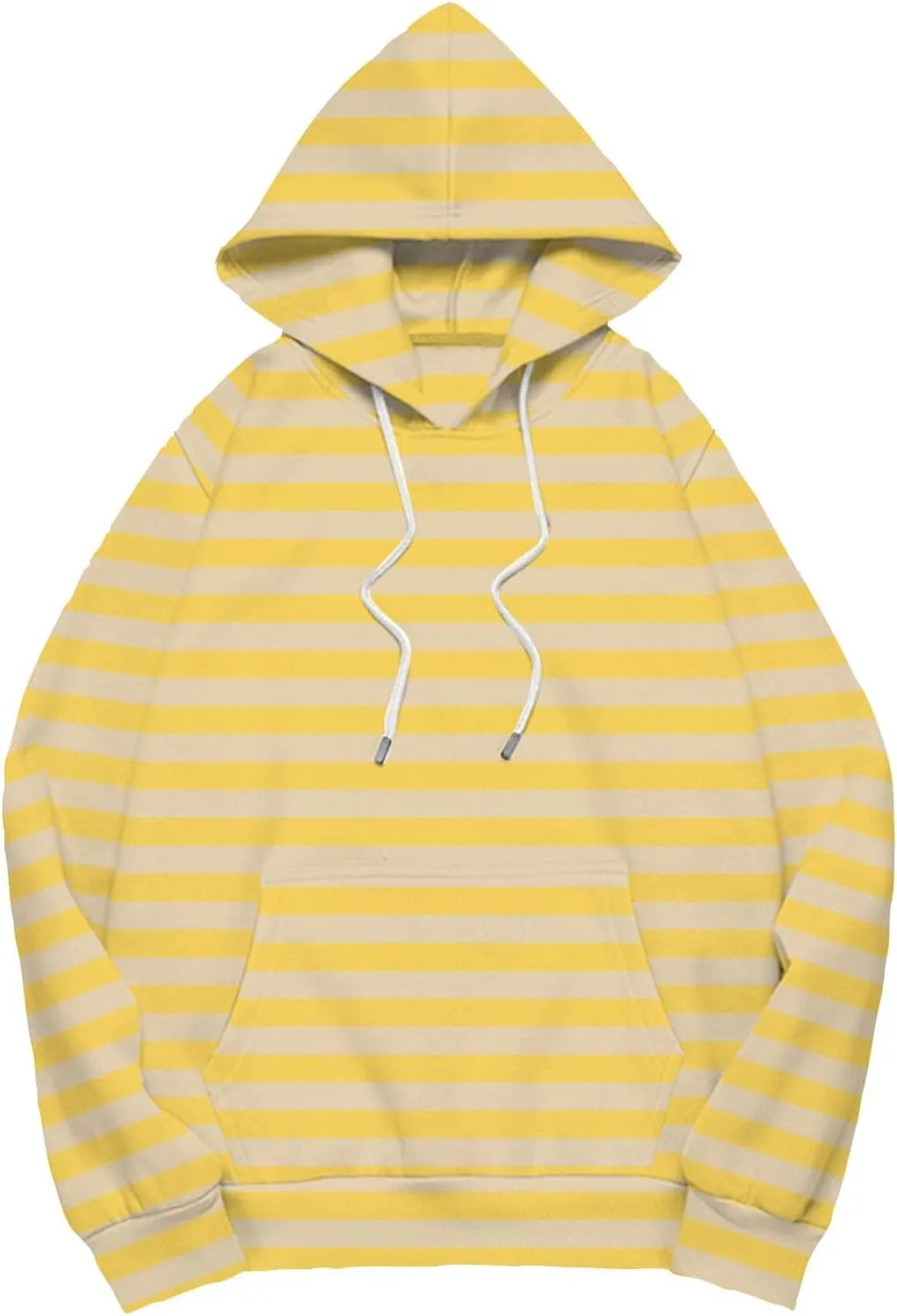 Womens Oversized Hoodies Striped Plus Size Sweatshirts Long Sleeve Sweaters Pullover 2024 Fall Clothes with Pocket