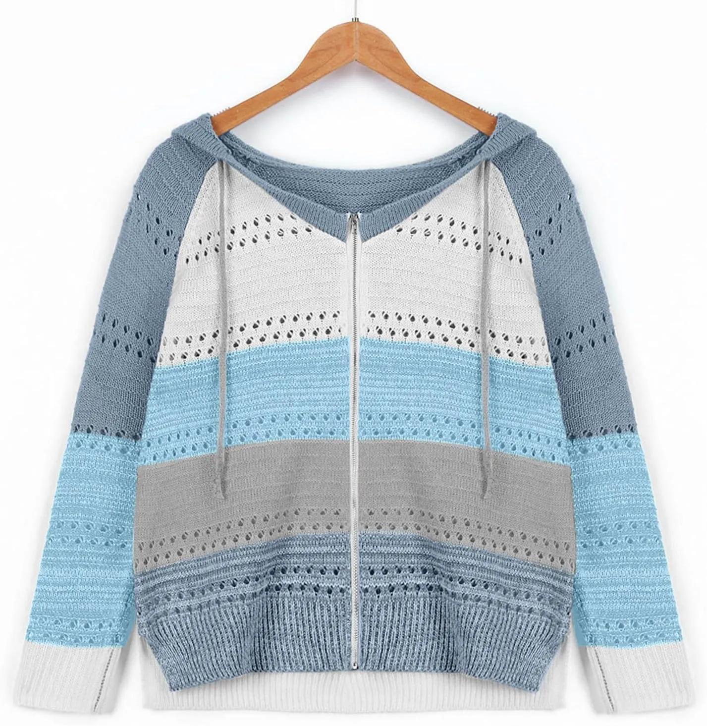 Women's Oversized Zip Up Hoodies Sweater Ladies Zipper Top Cotton Zip-Up T-Shirt Black Zip Up Hoodies for Women Zip