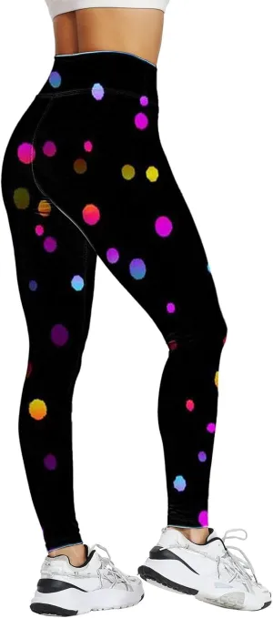 Womens Pants for Womens Tights Compression Yoga Fitness High Waist Leggings