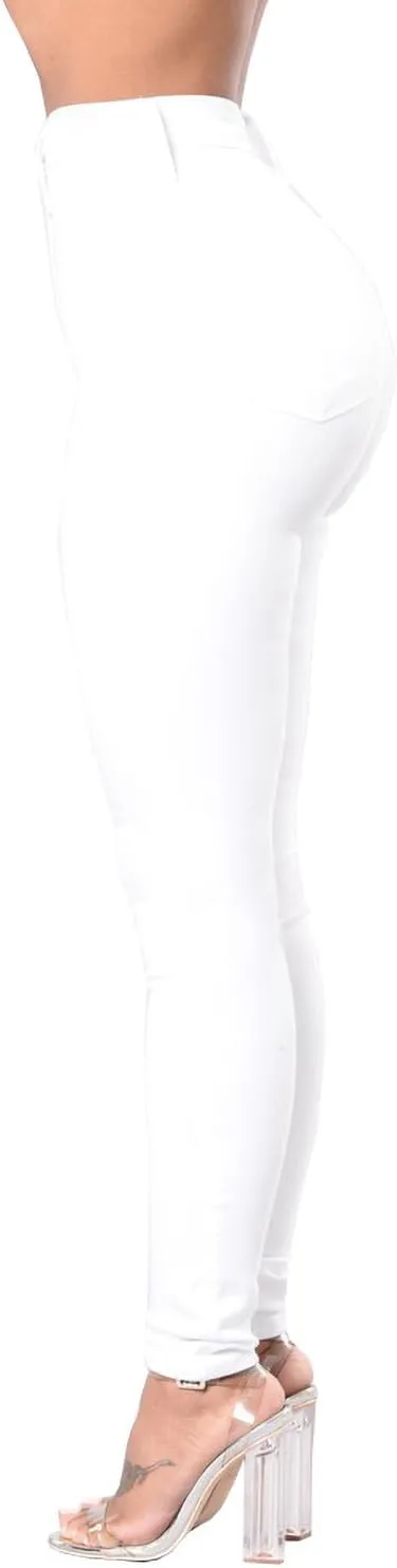 Women's Skinny Jeans High Waist Butt Lifting Denim Pants