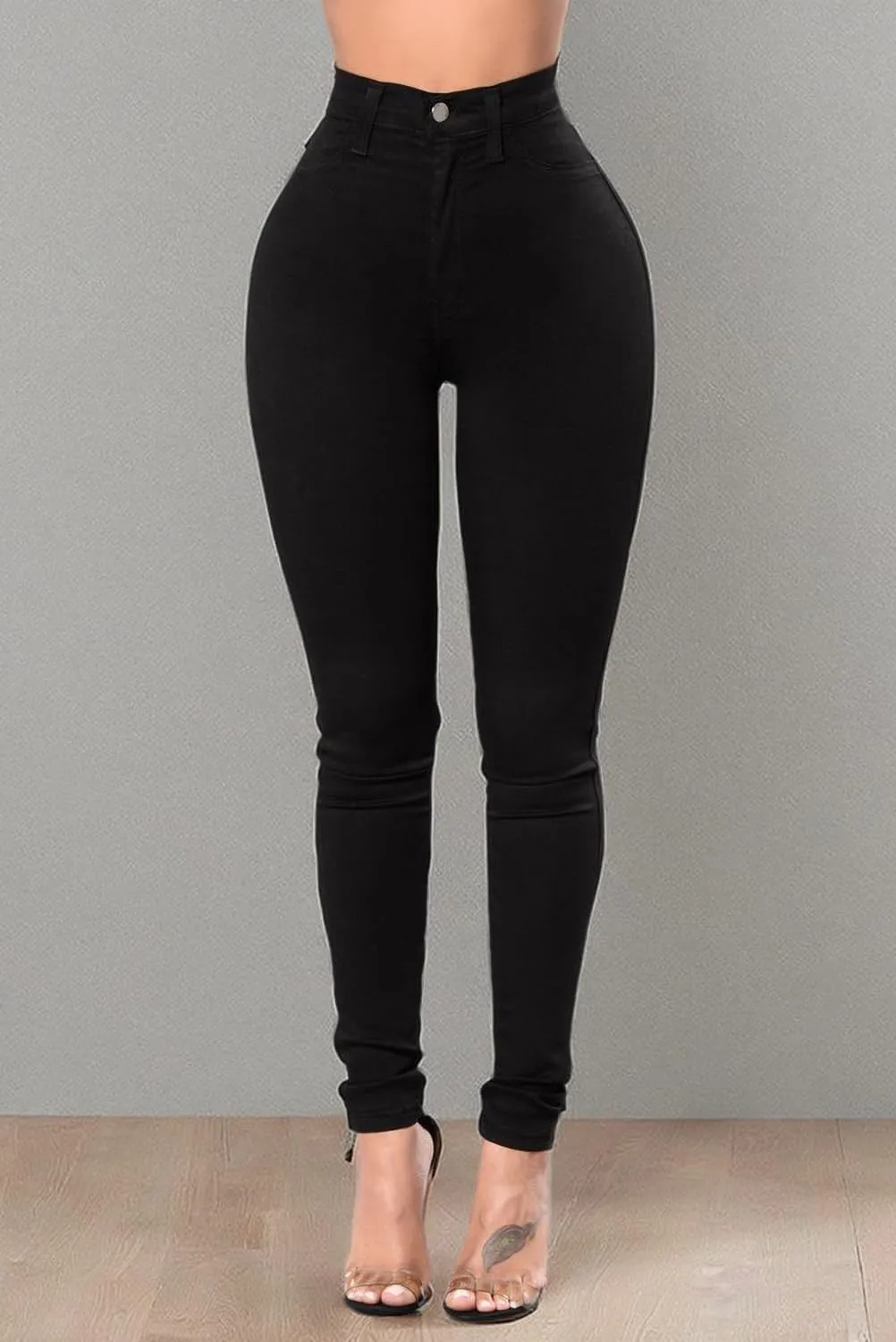 Women's Skinny Jeans High Waist Butt Lifting Denim Pants