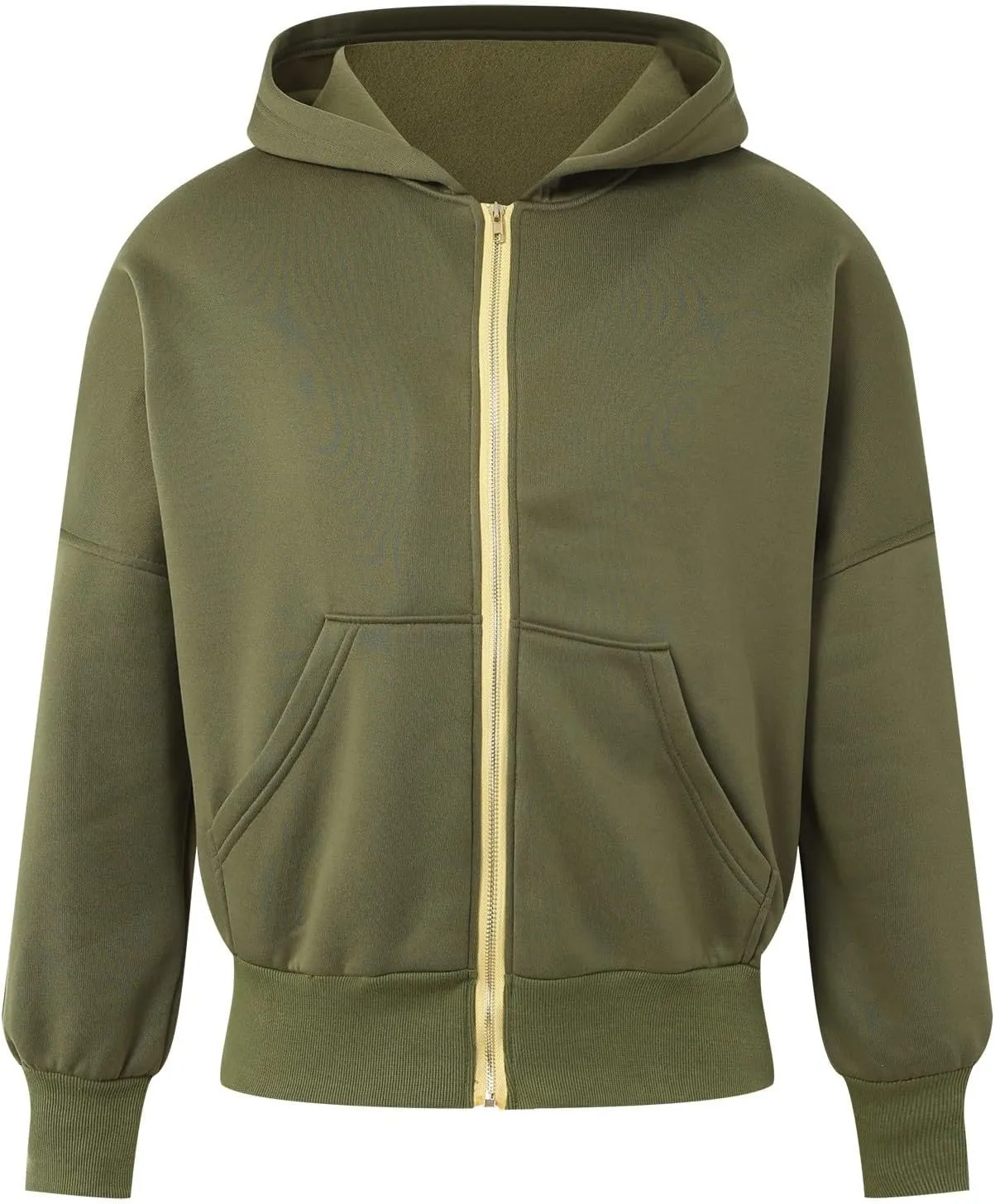 Womens Zip Up Hoodie Cropped Sweatshirts Full Zip Jackets Long Sleeve Fashion Fall Outfits 2024 Winter Clothes