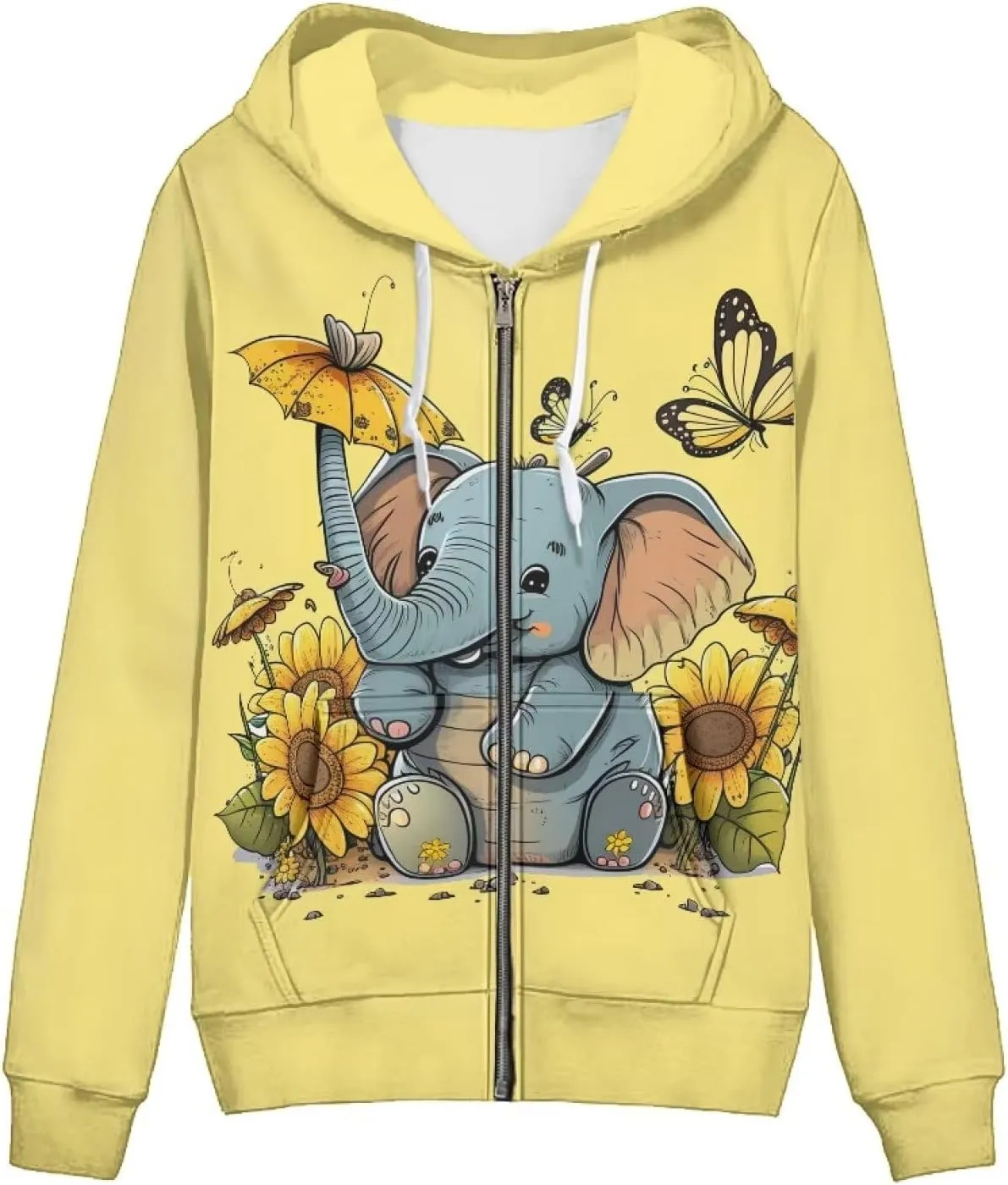 Womens Zip Up Hoodie Jacket Fashion Sweatshirts Clothing