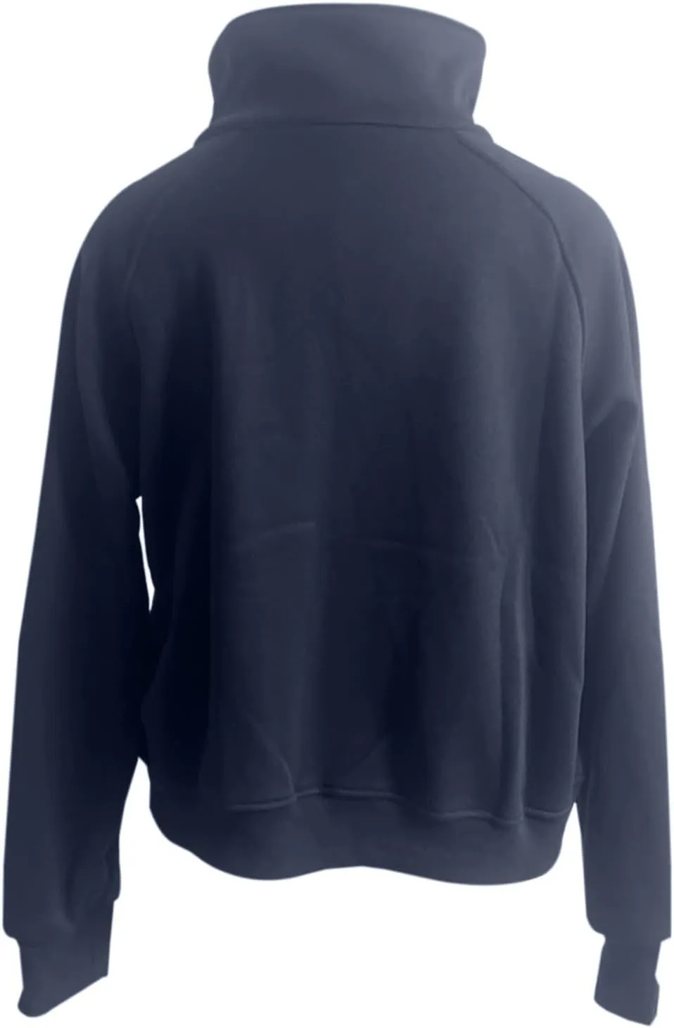 Womens Zip Up Hoodies 2024 Fleece Jacket Oversized Cropped Sweatshirt Casual Solid Fall Winter Clothes with Thumb Hole