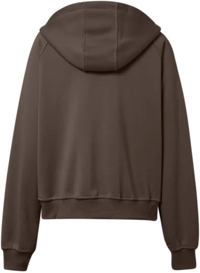 Womens Zip Up Hoodies Fleece Jackets Oversized Sweatshirts Fall Fashion Outfits