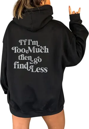 Womens Zip Up Hoodies Graphic Print Hoodie Long Sleeve Hooded Sweatshirt Top Pullover Slogan Graphic Drop Shoulder