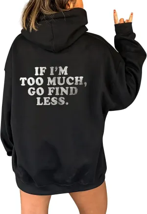 Womens Zip Up Hoodies Graphic Print Hoodie Long Sleeve Hooded Sweatshirt Top Pullover Slogan Graphic Drop Shoulder