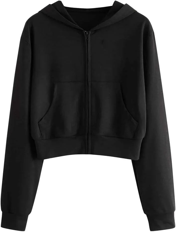 WomensZip Up Hoodie Sweatshirt Hooded Sweatshirt Tops Long Sleeve Hooded Sweatshirts Women Zip Up Hoodie Zip Up