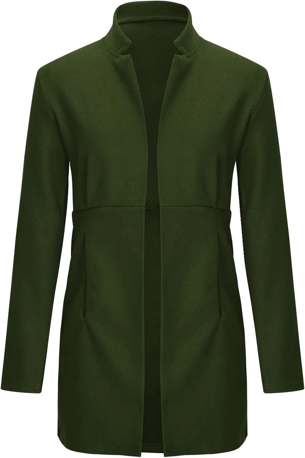 Wool Trench Coats For Women Winter Fall Fashion Notch Collar Pea Coats Plus Size Jackets Casual Walker Coat