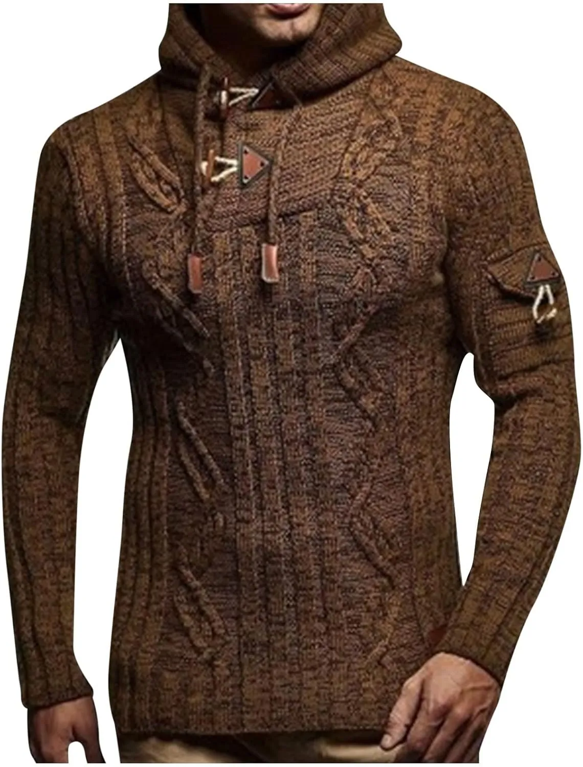 Ymosrh Men's Hoodies Pullover Sweatshirts Long Sleeve Casual Pullover Hoodie Sweatshirt, L-3XL